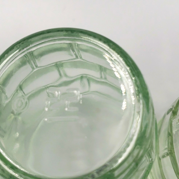 Lot of 6 Vintage 8 oz. Root Beer Barrel Mug Light Green Glass - Picture 9 of 10